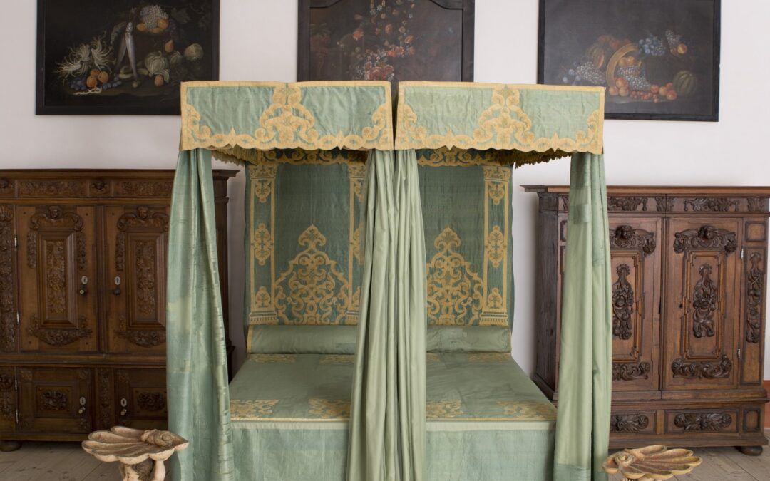 Bettschabracke aus der Burg Forchtenstein